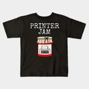 Printer Jam, IT Technician, Office Humour Kids T-Shirt